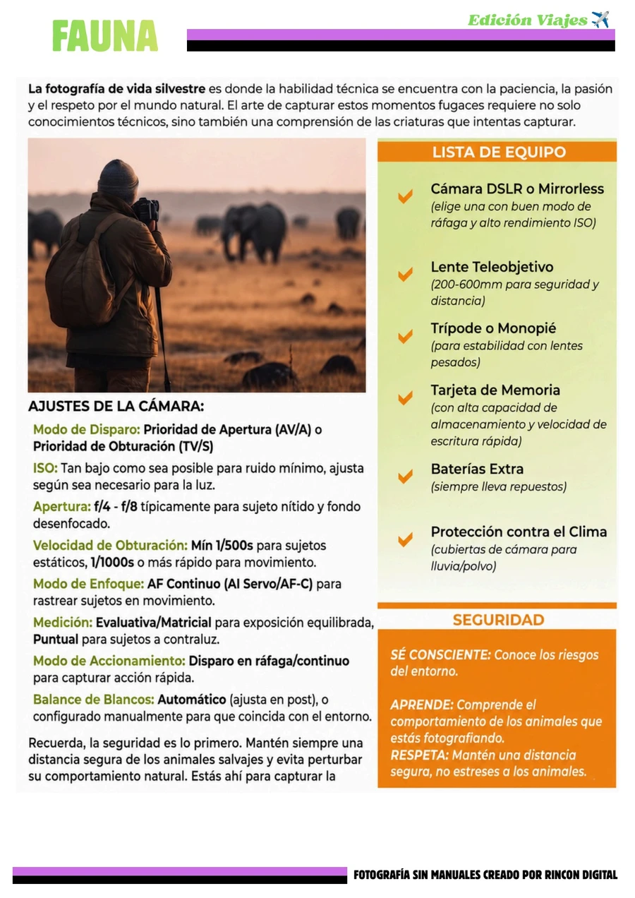 Hoja de trucos: fauna salvaje (vista previa bloqueada)